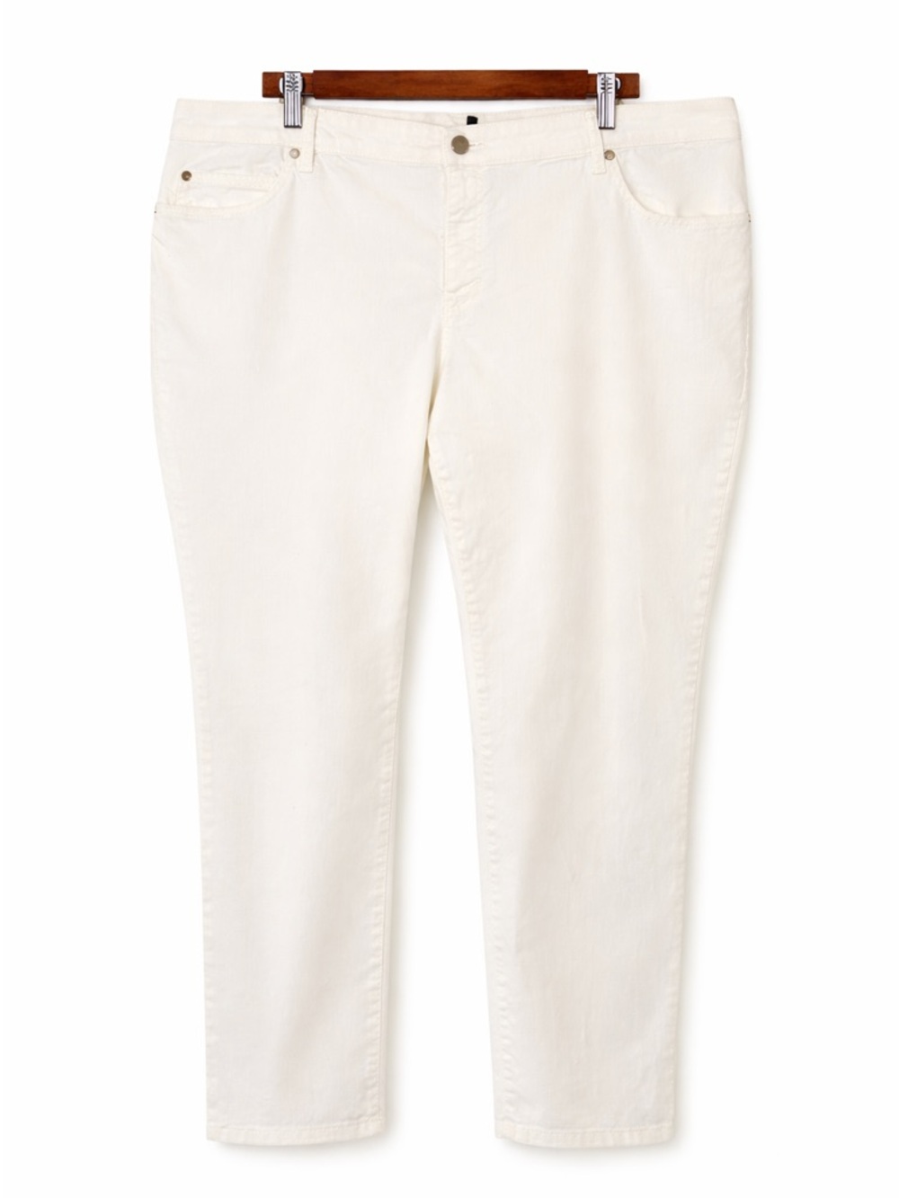 Eileen Fisher Straight Leg Jeans Plus Size | Neutral Minimalist | Everyday Chic - Picture 2 of 5